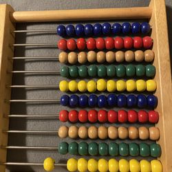 Abacus by Melissa &Doug 100 Wooden Beads