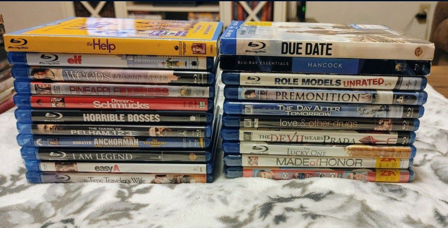 Lot Of Blu-Ray Movies - Click For Titles