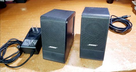 Bose Computer MusicMonitor Speakers – Pair – Tested & Working Great