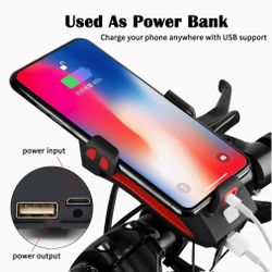 4-in-1 Waterproof Bicycle Phone Holder