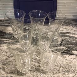 7 Flute Glasses