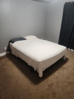Queen Mattress with Bed Frame