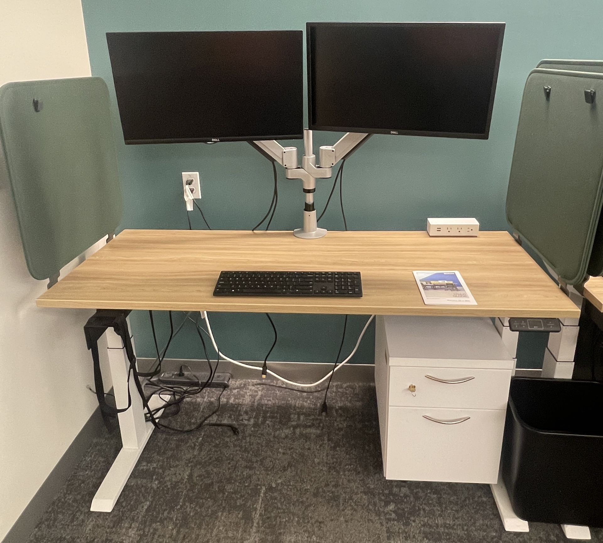 Steelcase 58” Adjustable Height Work Desk