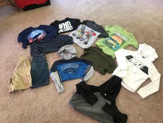 BOYS ASSORTED SIZE 7-8 CLOTHES, NIKE AND MORE