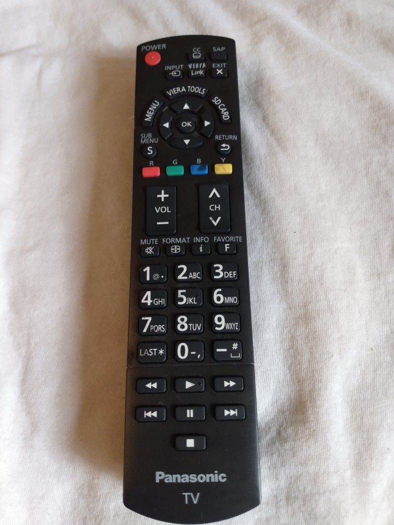 PANASONIC TV REMOTE CONTROL