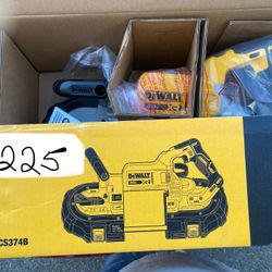 Brand New Dewalt  20v XR   5” Deep Cut Bandsaw      DCS734B     Tool Only 