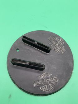Vintage Harley Davidson Under Kick Stand Inner Cover Trim Bracket Plastic