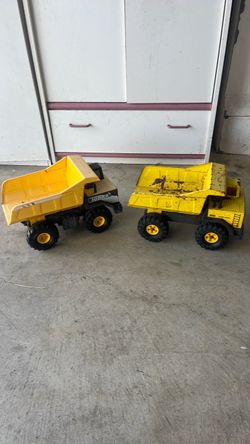 Pair of (2) Vintage Tonka dump trucks