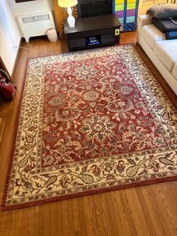Wool Handmade Area Rug 8 x  10.6