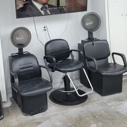 2 Salon Dryer Chairs
