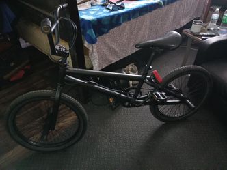 Black BMX Bike