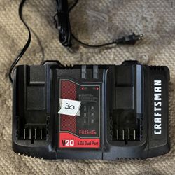 Craftsman 20v Dual Bay Charger 