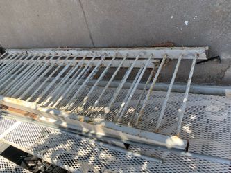 Scrap Metal heavy Large two pieces wrought iron