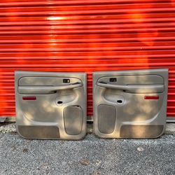 Silverado / Sierra rear door panels