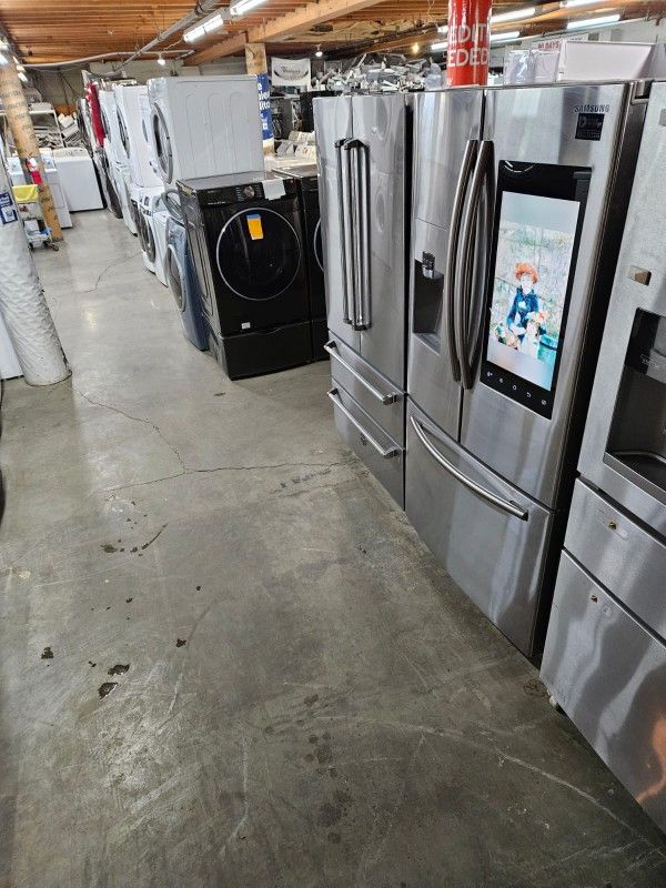 Blow Out Sale Warehouse Full Of Nice Like Brand New Refrigerators Oven Stove Washer Dryer Stackable Free Warranty Only 65for Financing 90day TO Pay