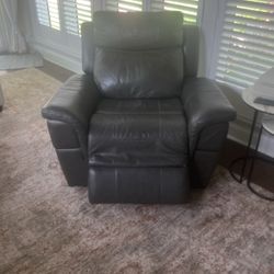 Leather Electric Reclining Chair
