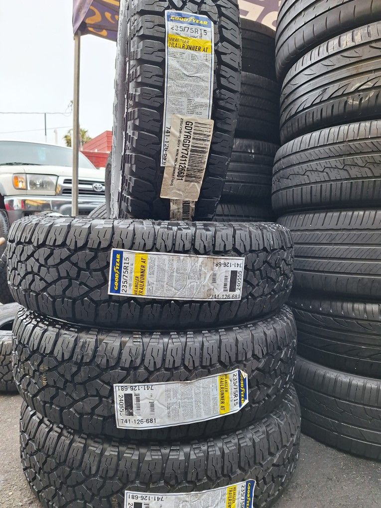 とと 235/75/15 GOOD-YEAR - Brand NEW TIRES/Llantas nuevas ☆ Cost Each.