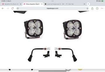 Baja Design Fog Pocket Kit Squadron Sport Wide Cornering 447536