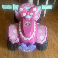 Minnie Mouse Motorcycle 