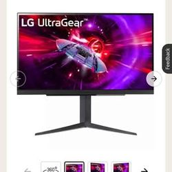 LG UltraGear 27" 1440p 240Hz Gaming Monitor – Excellent Condition