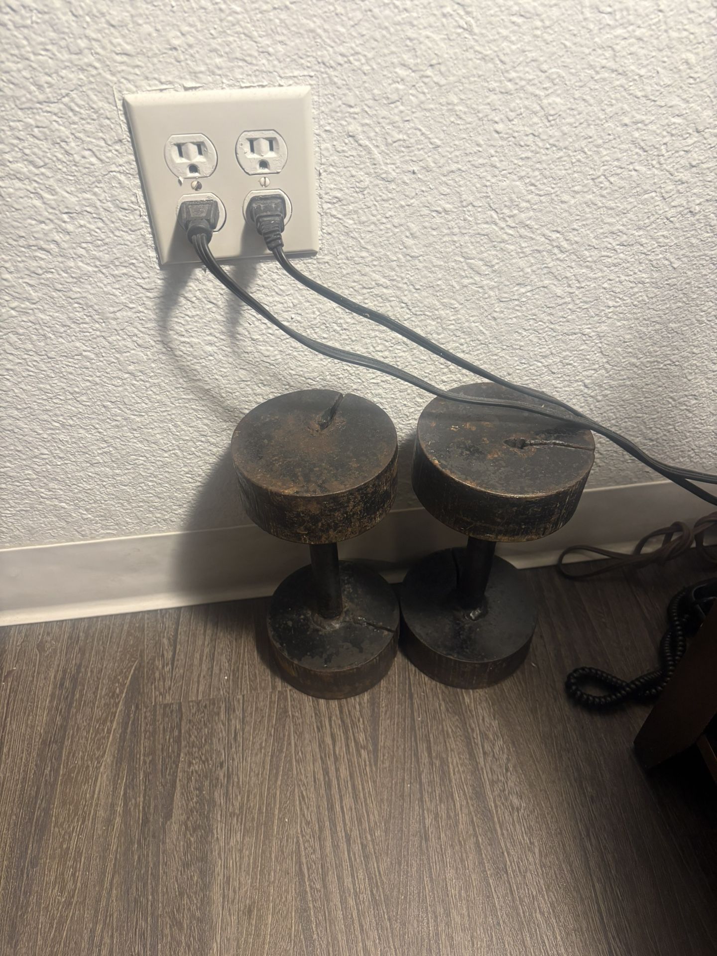 40 Pound Home Made Dumbbells