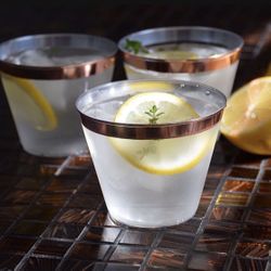 Rose Gold Cups Wedding Party Event Pack Of 100 New