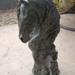 Bronze Sculpture by renowned equestrian artist Tammy Tappan.