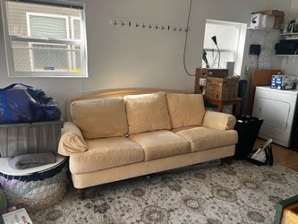 Vintage Velvet Couch