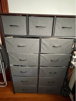 Large fabric dresser