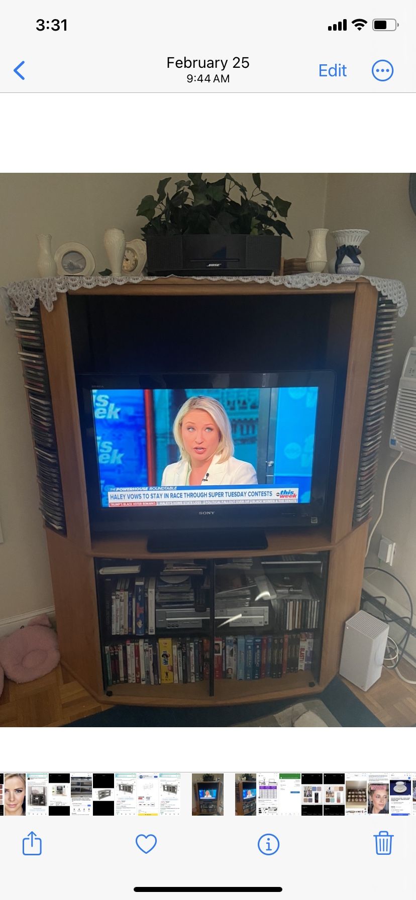 Corner Entertainment Center