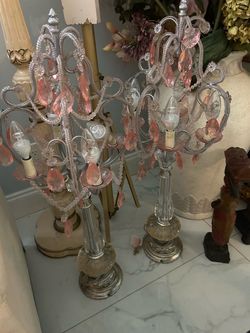 2 vintage lamps