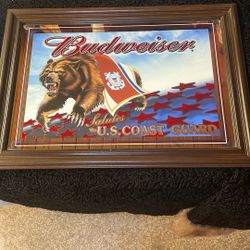 Budweiser Bear Mirror 