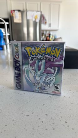 Pokemon Crystal Gameboy Color • 100% OEM Cartridge w/New Battery
