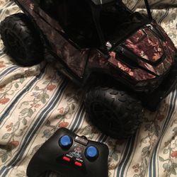 black and brown quad runner r/c