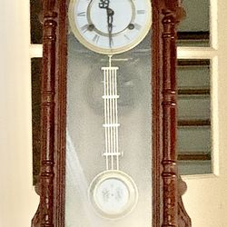 Vintage 31 Day R&A Pendulum Wall Clock