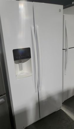 Kenmore Side By Side White Refrigerator

