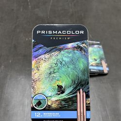 Prismacolor Watercolor Pencil Set - Assorted Colors, Set of 12