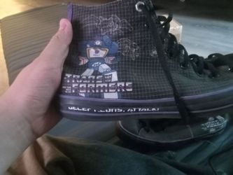 Transformers custom Soundwave converse size 13