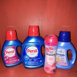 Persil, Snuggle&Downy-$15