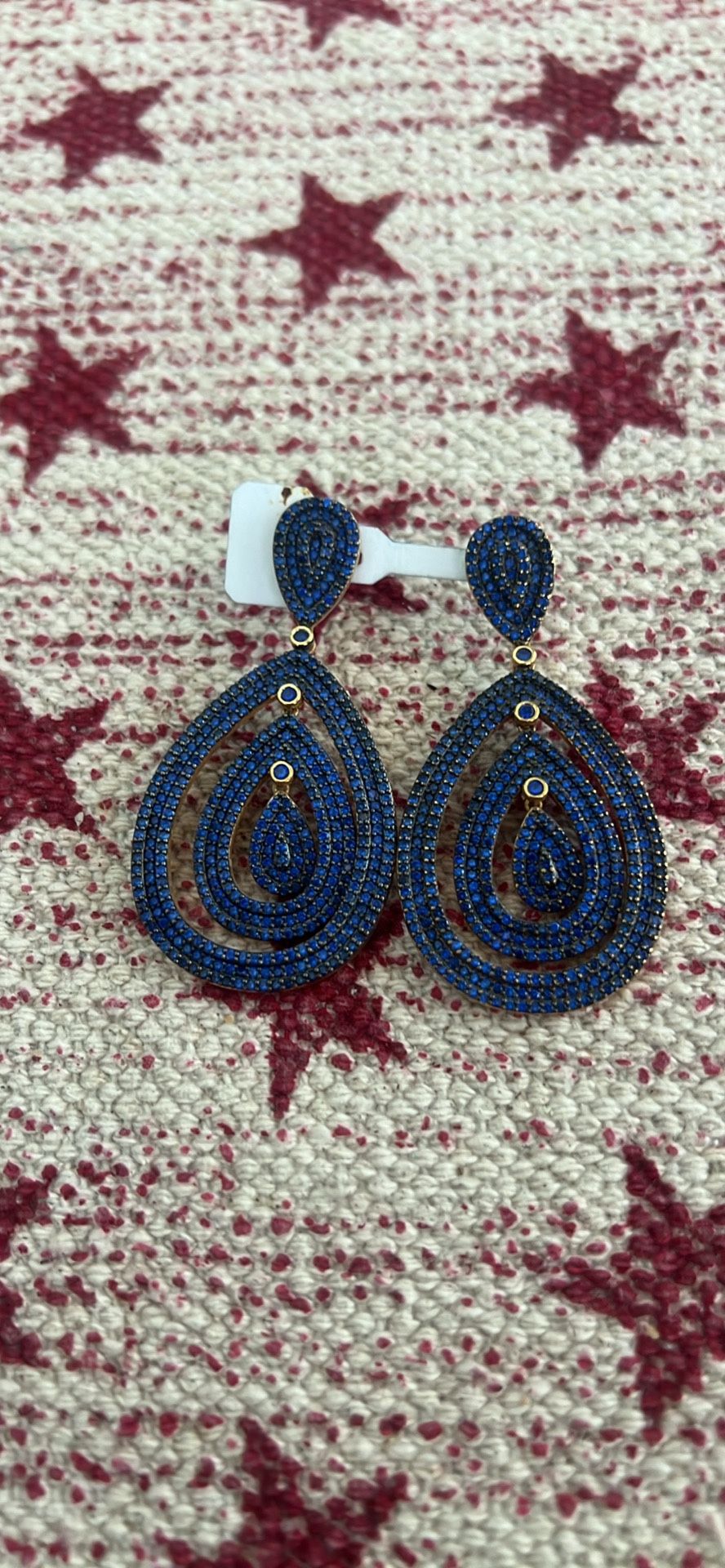 New Earrings 18k Gold From Brazil