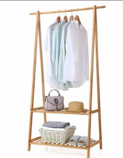 Bamboo Garment Rack
