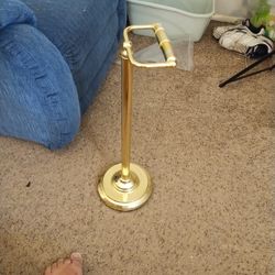 Brass Toilet Paper Holder 😁