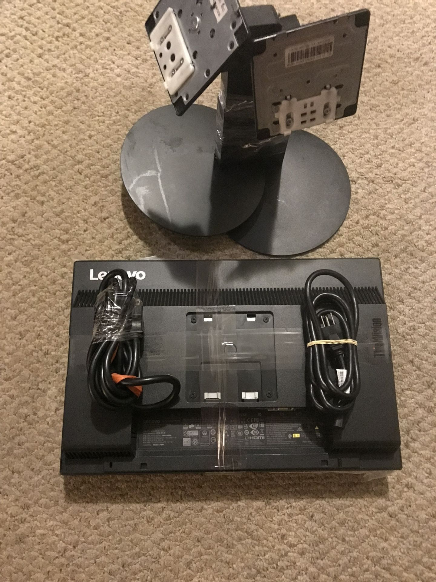 Lenovo Monitors (1080HD) / Gas Bicycle For Project