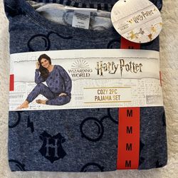 Harry Potter Cozy 2-Piece Pajama Set – Size Medium