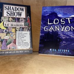 New author signed softcover books