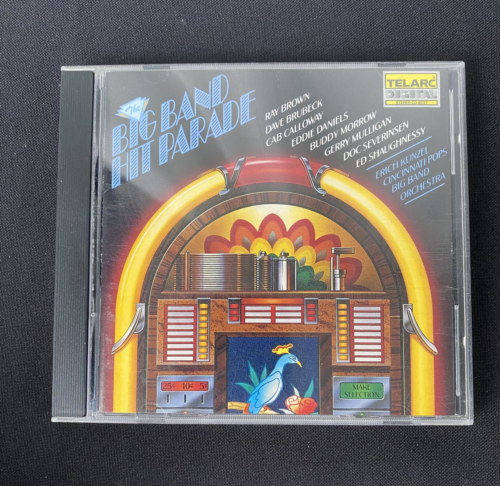 Big Band Hit Parade CD 1988 Telarc 16 Songs Cincinnati Pops Big Band Orchestra