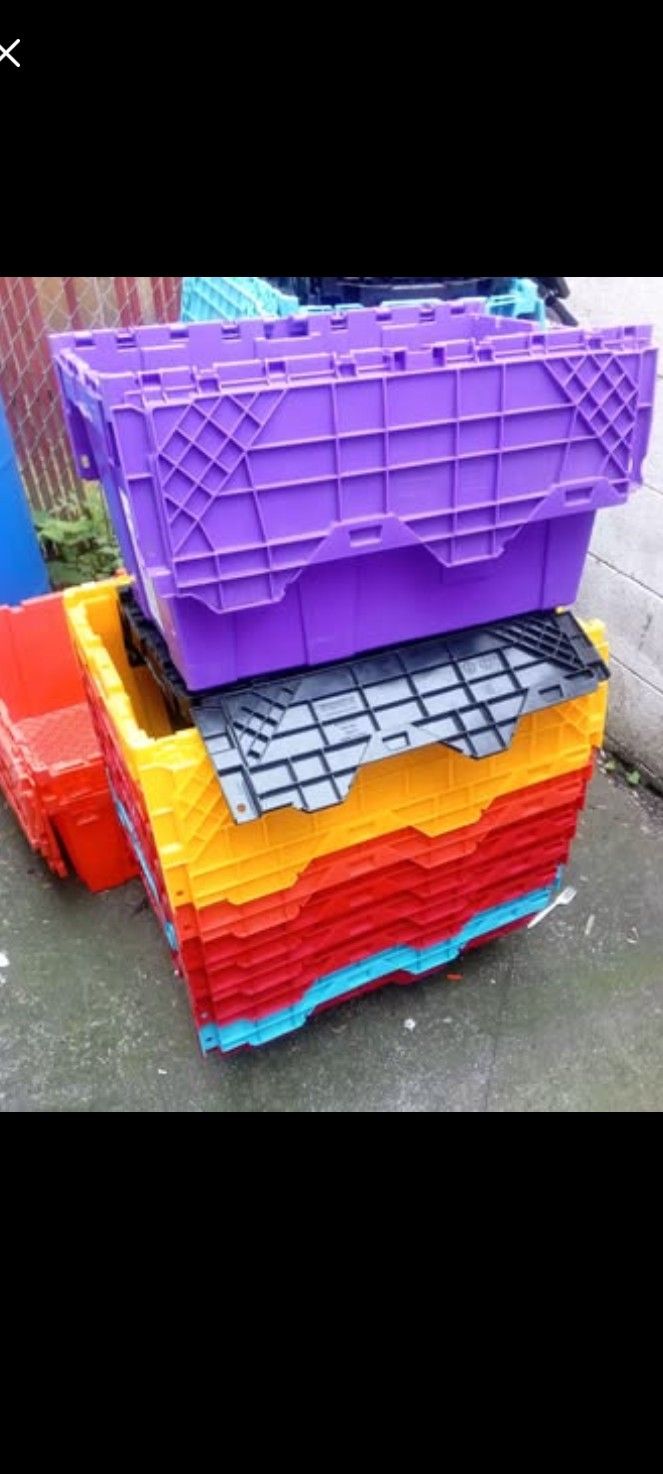 Fold Top Storage Bins