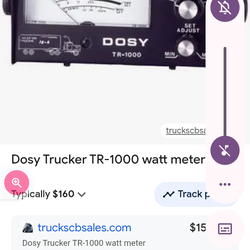 DOSY 1000 watt meter for truckers