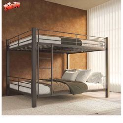 Metal Queen Bunk Bed 
