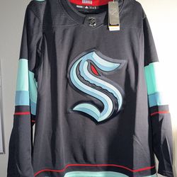 Seattle Kraken NHL Adidas Jersey – Size 54 XL (Brand New with Tags)